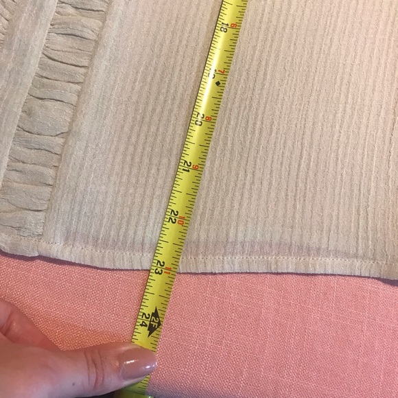 JONES NEW YORK Women's Size 6 Small Beige Sleeveless Tank Top Blouse - Picture 7 of 11